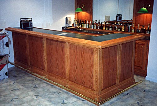 Oak bar